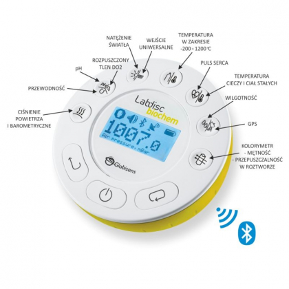 Dysk pomiarowy Globisens BioChem 15 wbudowanych czujników pomiarowych