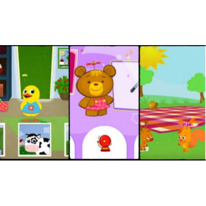 Gra interaktywna FunFloor Baby First TV&nbsp6 gier &nbspFUFL013