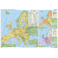 Plansza ścienna  Unia Europejska - mapa gospodarcza 160X120 1:4000000