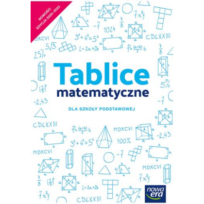 Podręcznik Nowa Era Tablice matematyczne dla szkoły podstawowej