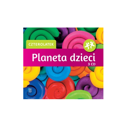 Planeta dzieci. CD audio Kpl 3 pł. PRZ 4-latek.