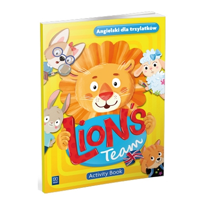 Lion's Team. J. ang. Activity Book. PRZ trzylatek