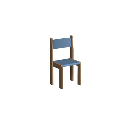 Krzesło Metalbit przedszkolne drewniane KUBUŚ nr 1, nr 2, nr 3- standardow sklejka jest naturalna bukowa lakierowana. Malowanie sklejki na kolor za do