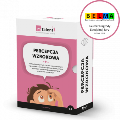 Pakiety edukacyjne mTalent Percepcja wzrokowa