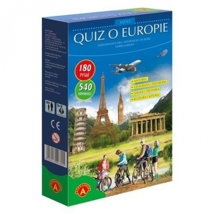 Gra dydaktyczna Alexander QUIZ O EUROPIE MINI