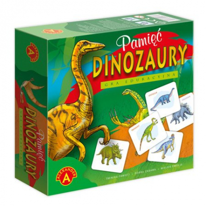 Gra dydaktyczna Alexander PAMIĘĆ - DINOZAURY