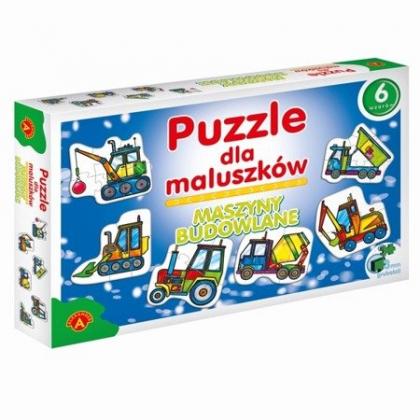 Puzzle Alexander DLA MALUSZKÓW - MASZYNY BUDOWLANE