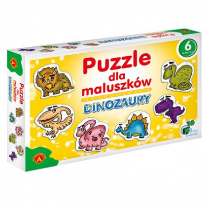 Puzzle Alexander DLA MALUSZKÓW - DINOZAURY