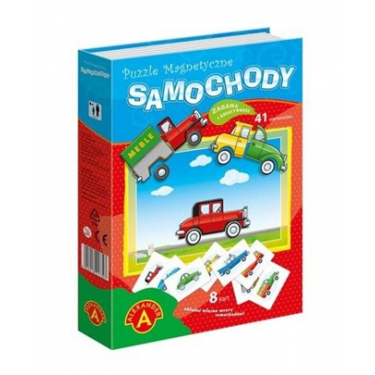 Puzzle Alexander MAGNETYCZNE - SAMOCHODY