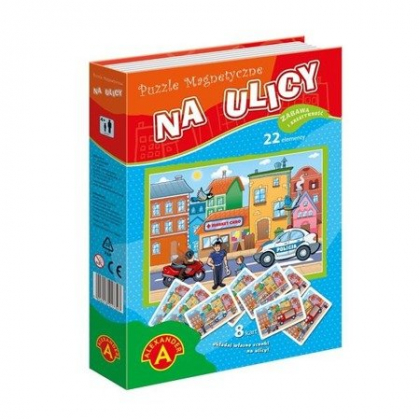 Puzzle Alexander MAGNETYCZNE NA ULICY