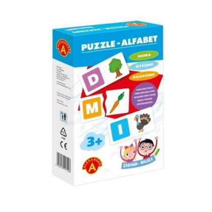 Puzzle Alexander ALFABET-ZABAWA I NAUKA