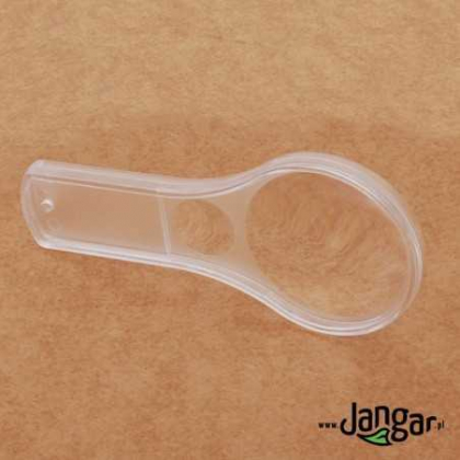 Pomoc dydaktyczna Jangar Lupa plastikowa dwustronna, 3x/30 mm, 6x /13 mm