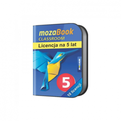 Oprogramowanie edukacyjne Mozaik Multilang Pack - 5 lat na 10 urządzeń 40 języków