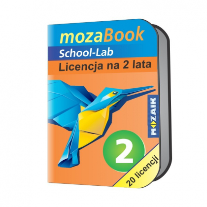 Oprogramowanie edukacyjne Mozaik School-Lab Pack - 2 lata na 10 urządzeń 1 język