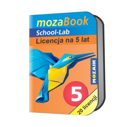 Oprogramowanie edukacyjne Mozaik School-Lab Pack - 5 lat na 10 urządzeń 1 język