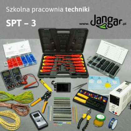 Pomoc dydaktyczna Jangar Narzędzia i materiały - pakiet 3 - Elektronika