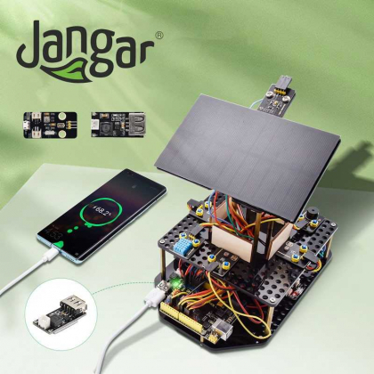 Robot interaktywny Jangar ATOROBOT: edukacyjny podążający za światłem słonecznym