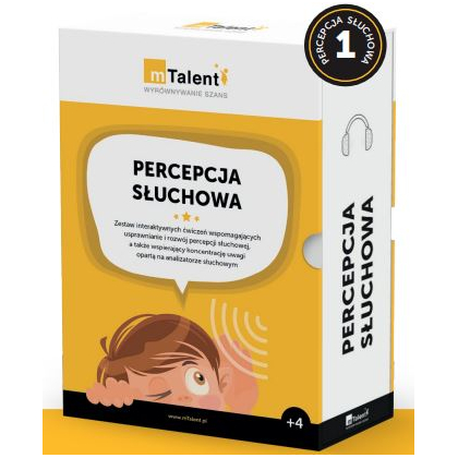 Pakiety edukacyjne  mTalent Percepcja słuchowa