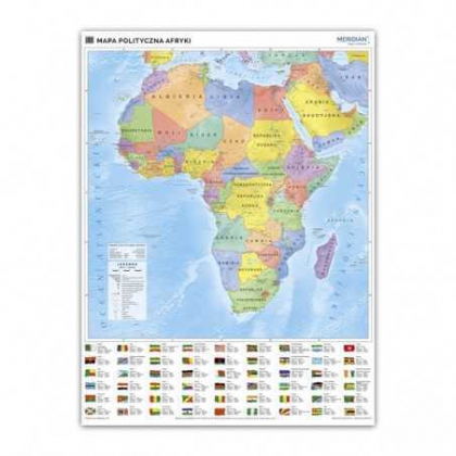 Mapa ścienna Jangar Afryka - polityczna