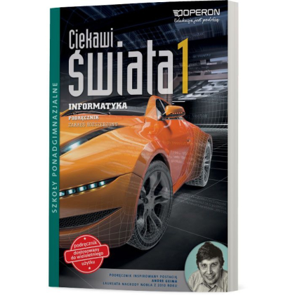 Podręcznik Operon Informatyka 1. Zakres Rozszerzony. Ciekawi świata. Podręcznik dostosowany do wieloletniego użytku. Szkoły ponadgimnazjalne