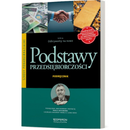 Podręcznik Operon Podstawy przedsiębiorczości. ZP. Odkrywamy na nowo. Podręcznik dostosowany do wieloletniego użytku. Szkoły ponadgimnazjalne