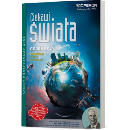 Podręcznik Operon Geografia. ZP. Ciekawi świata. Podręcznik dostosowany do wieloletniego użytku. Szkoły ponadgimnazjalne