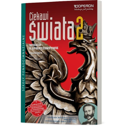 Podręcznik Operon Wiedza o społeczeństwie 2. ZR. Ciekawi świata. Podręcznik Szkoły ponadgimnazjalne