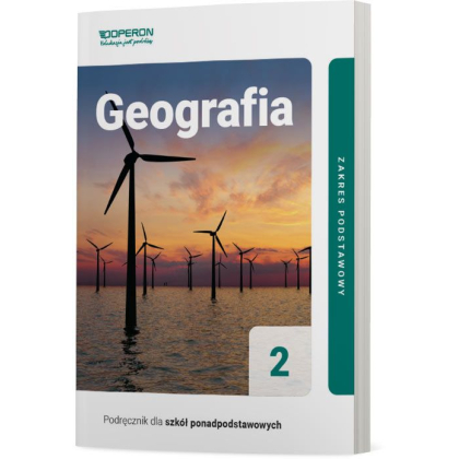 Podręcznik Operon Podręcznik Geografia 2. Zakres podstawowy. Liceum i technikum Liceum i technikum,Szkoły Ponadpodstawowe