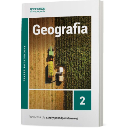 Podręcznik Operon Podręcznik Geografia 2. Zakres rozszerzony. Liceum i technikum Liceum i technikum,Szkoły Ponadpodstawowe