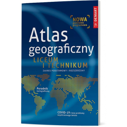 Podręcznik Operon Atlas. Geografia 1-4. Zakres podstawowy i rozszerzony. Liceum i technikum Liceum i technikum,Szkoły Ponadpodstawowe
