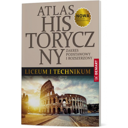 Podręcznik Operon Atlas. Historia. Zakres podstawowy i rozszerzony. Liceum i technikum Liceum i technikum,Szkoły Ponadpodstawowe